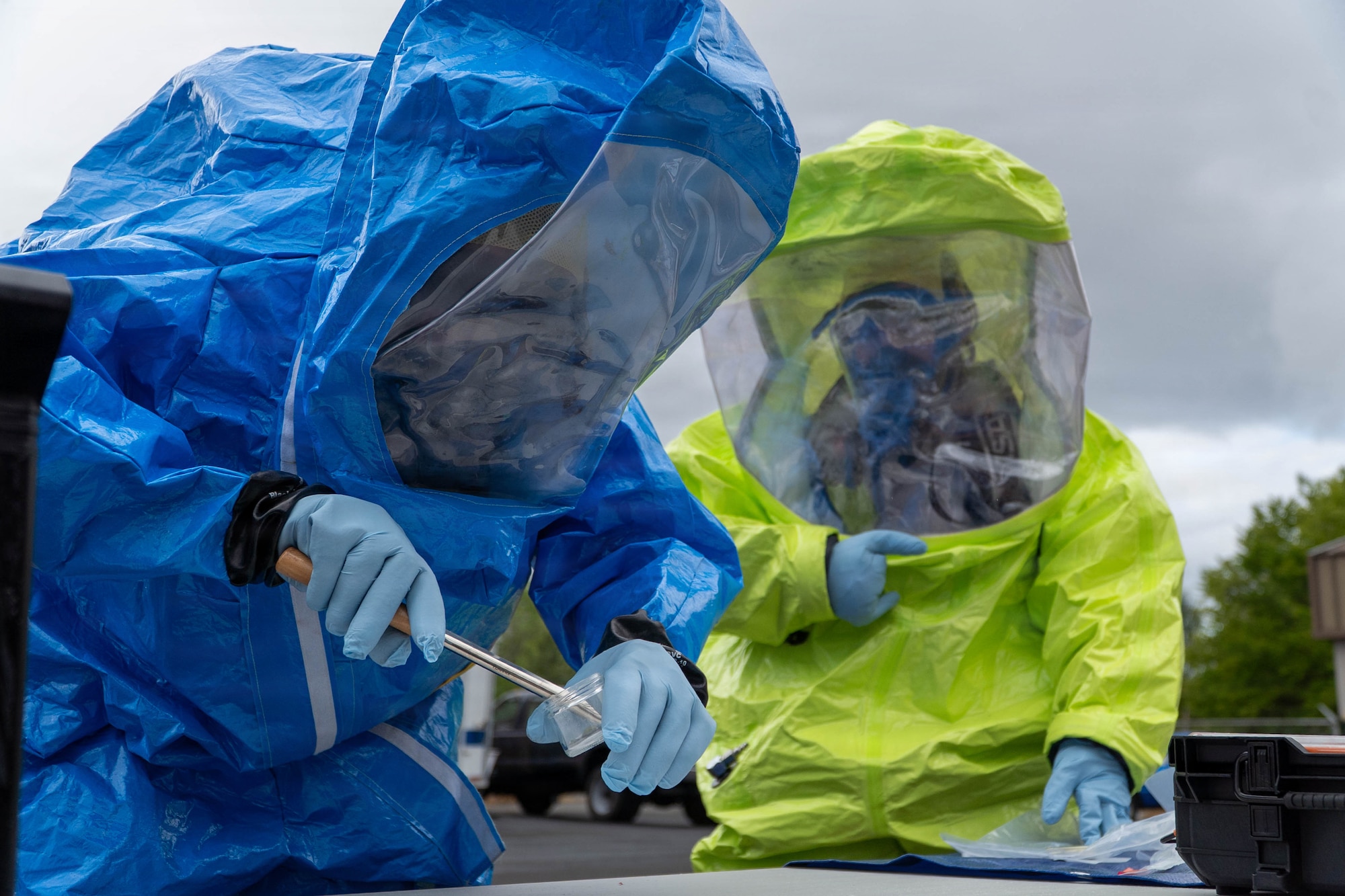 Hazmat Olympics: OR and WA Airmen Conduct Essential Emergency Training