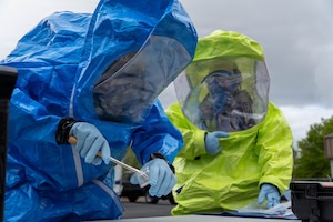 Hazmat Olympics: OR and WA Airmen Conduct Essential Emergency Training