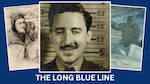 Enlistment photograph of Combat Artist Norman Millet Thomas. (U.S. Coast Guard)