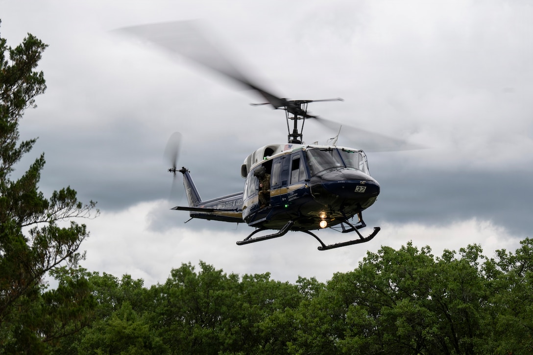 Photo of a UH-1N Huey