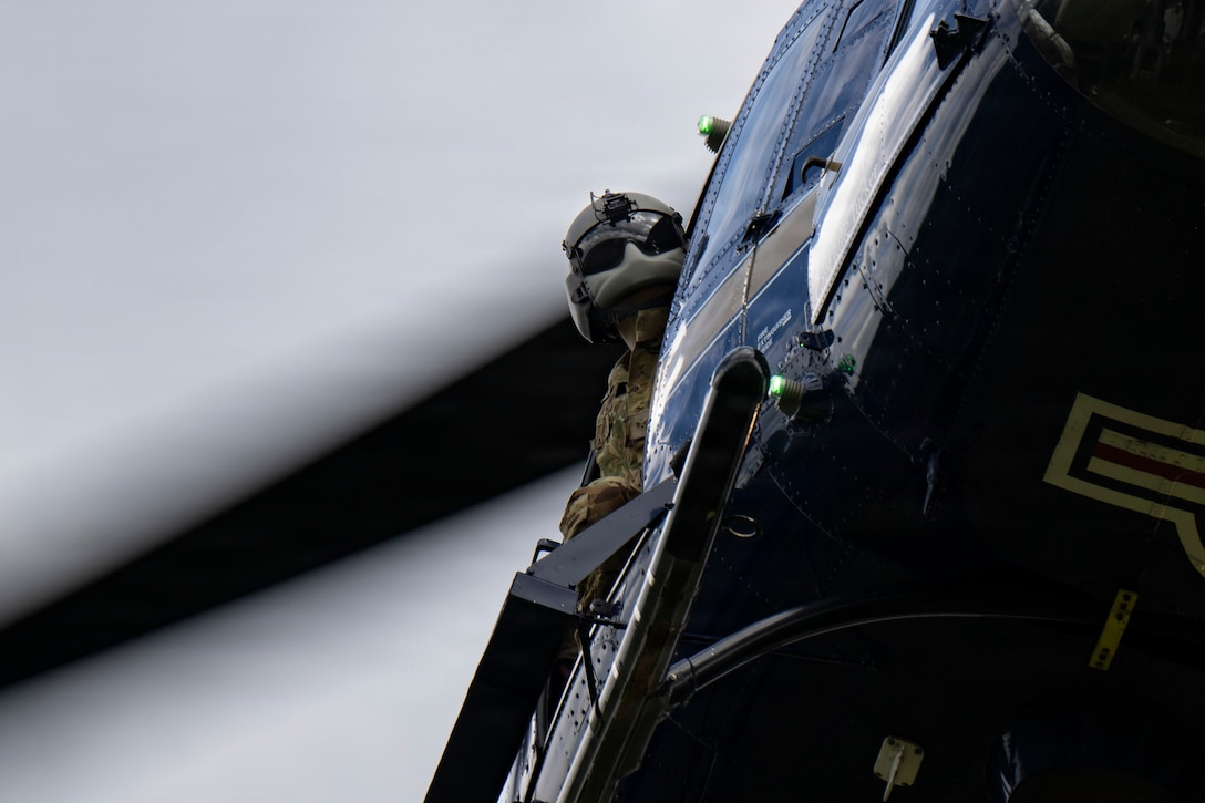 Photo of a UH-1N Huey