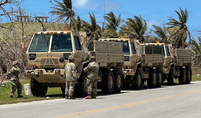 9th Mission Support Command wraps up relief mission in Saipan after Super Typhoon Sinlaku
