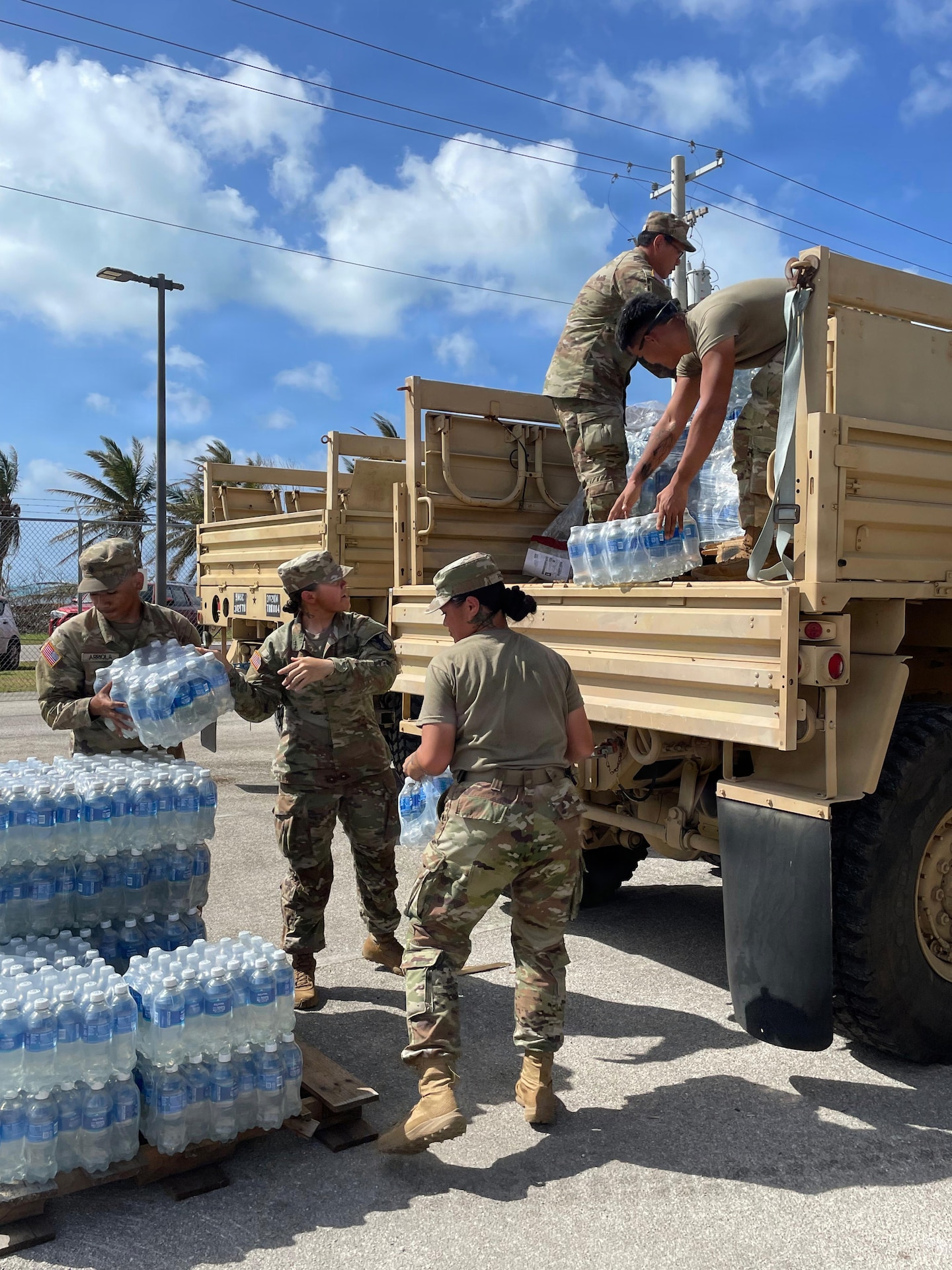 9th Mission Support Command wraps up relief mission in Saipan after Super Typhoon Sinlaku