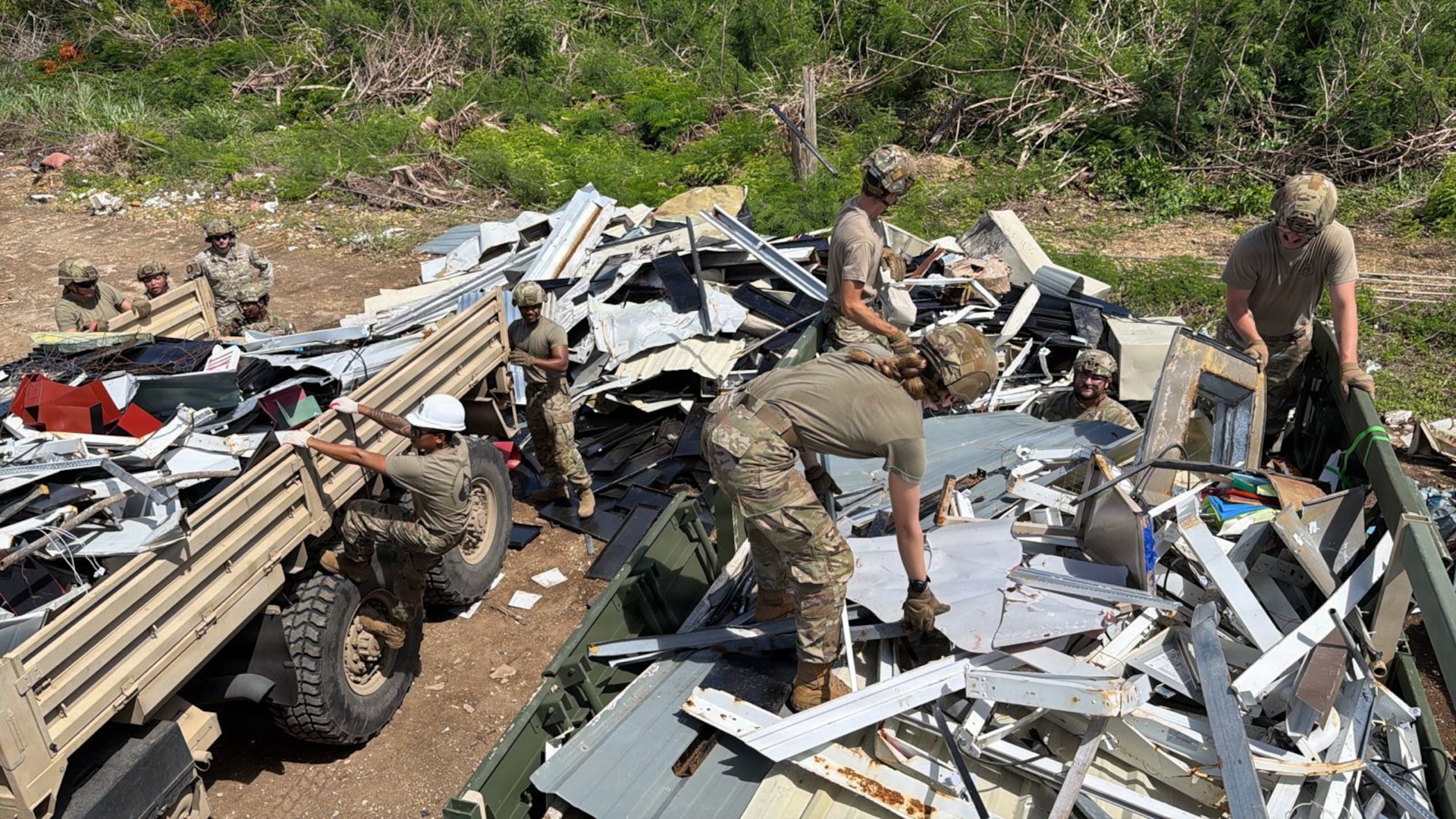 9th Mission Support Command wraps up relief mission in Saipan after Super Typhoon Sinlaku