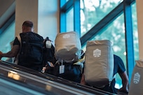 Team Army competitors carry equipment and gear issued for the 2026 Warrior Games in San Antonio, Texas, June 10, 2026.