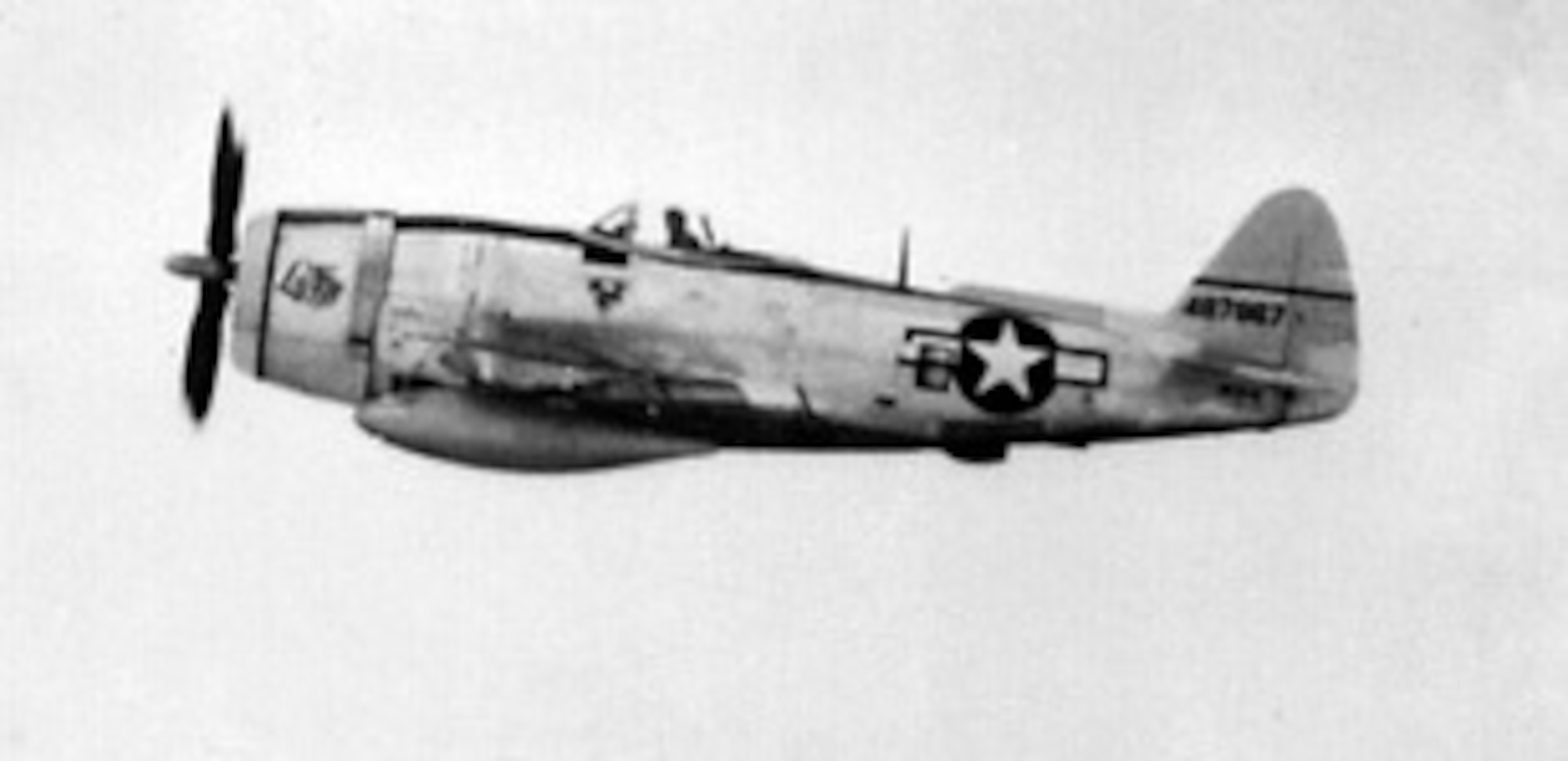 The P-47 Thunderbolt was assigned to the 104th Fighter Wing from 1946-1951