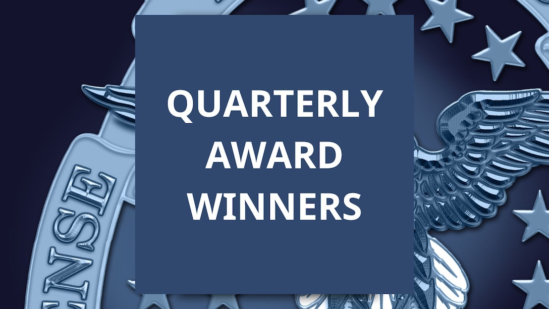Graphic for DLA quarterly award winners