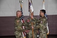Capt. Derek Grant assumed command of Greenville Company during a traditional military assumption of command ceremony June 2