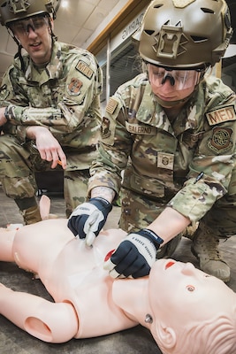 Maine Airmen Enhance Combat Life-Saving Skills