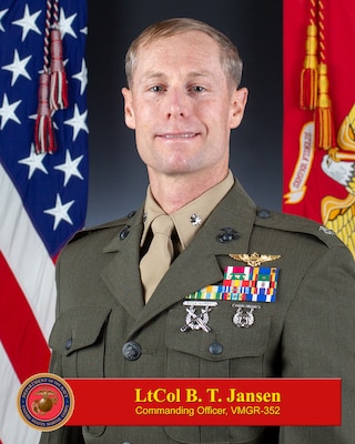 Portrait of Lieutenant Colonel Blake T. Jansen
