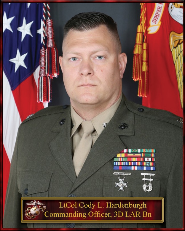 LtCol Hardenburgh Bio Photo