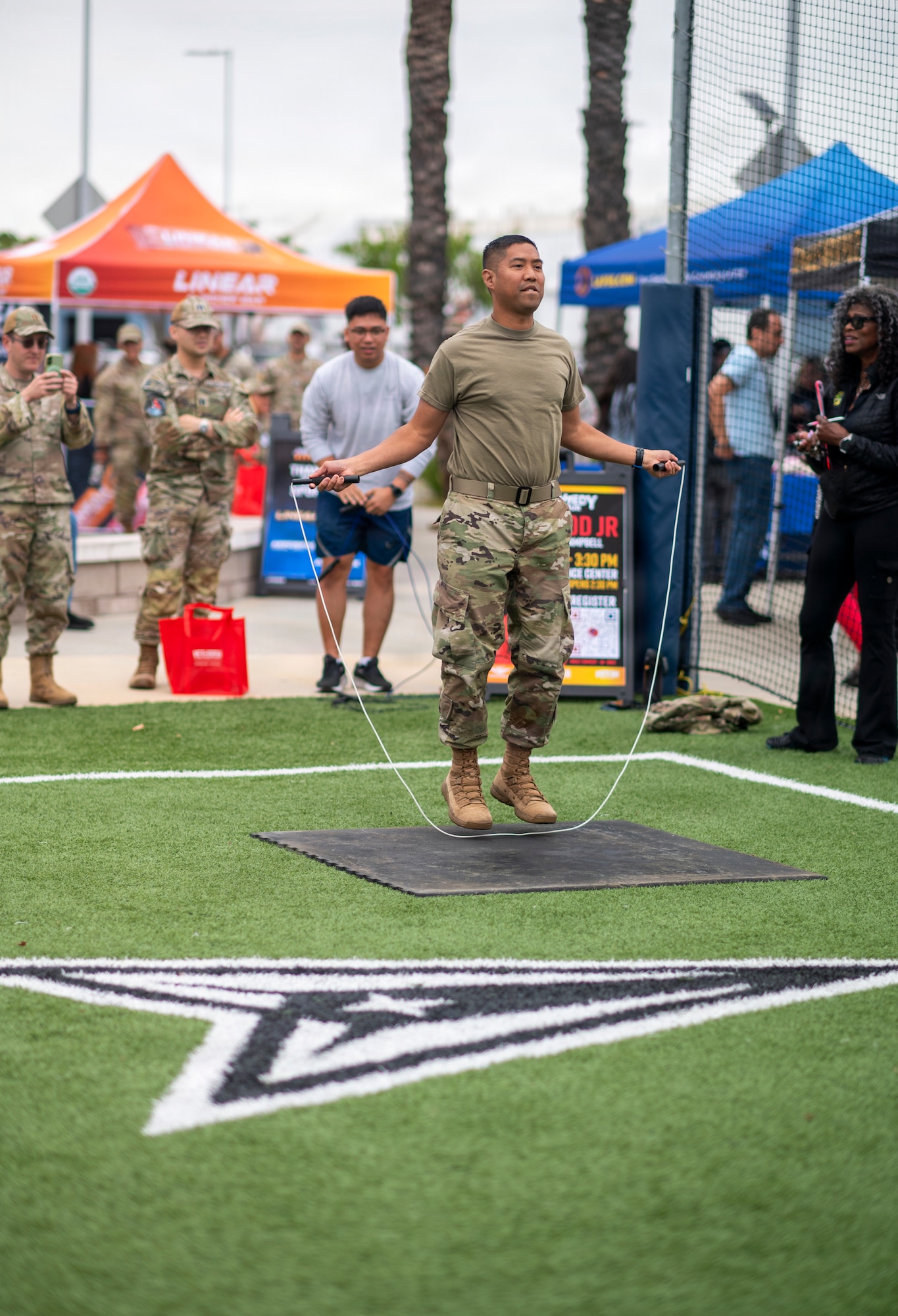 The event was hosted by the 61st Support Squadron to unite fitness enthusiasts across the installation and give members a chance to focus on health and wellness.
