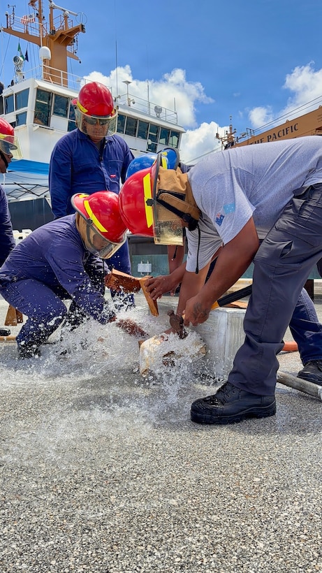 Partners from the Freely Associated States of Micronesia, the U.S. Coast Guard Forces Micronesia/Sector Guam, and Australian Maritime Security Advisers under the Pacific Maritime Security Program, concluded Operation Irensia 2026 on June 7, 2026, completing a 13-day multilateral maritime security exercise and law enforcement training program that brought together patrol boat crews from the Federated States of Micronesia, the Republic of Palau, and the Republic of the Marshall Islands in Apra Harbor, Guam.