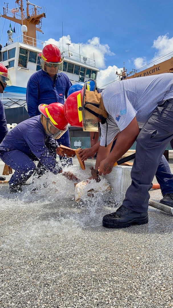 Partners from the Freely Associated States of Micronesia, the U.S. Coast Guard Forces Micronesia/Sector Guam, and Australian Maritime Security Advisers under the Pacific Maritime Security Program, concluded Operation Irensia 2026 on June 7, 2026, completing a 13-day multilateral maritime security exercise and law enforcement training program that brought together patrol boat crews from the Federated States of Micronesia, the Republic of Palau, and the Republic of the Marshall Islands in Apra Harbor, Guam.