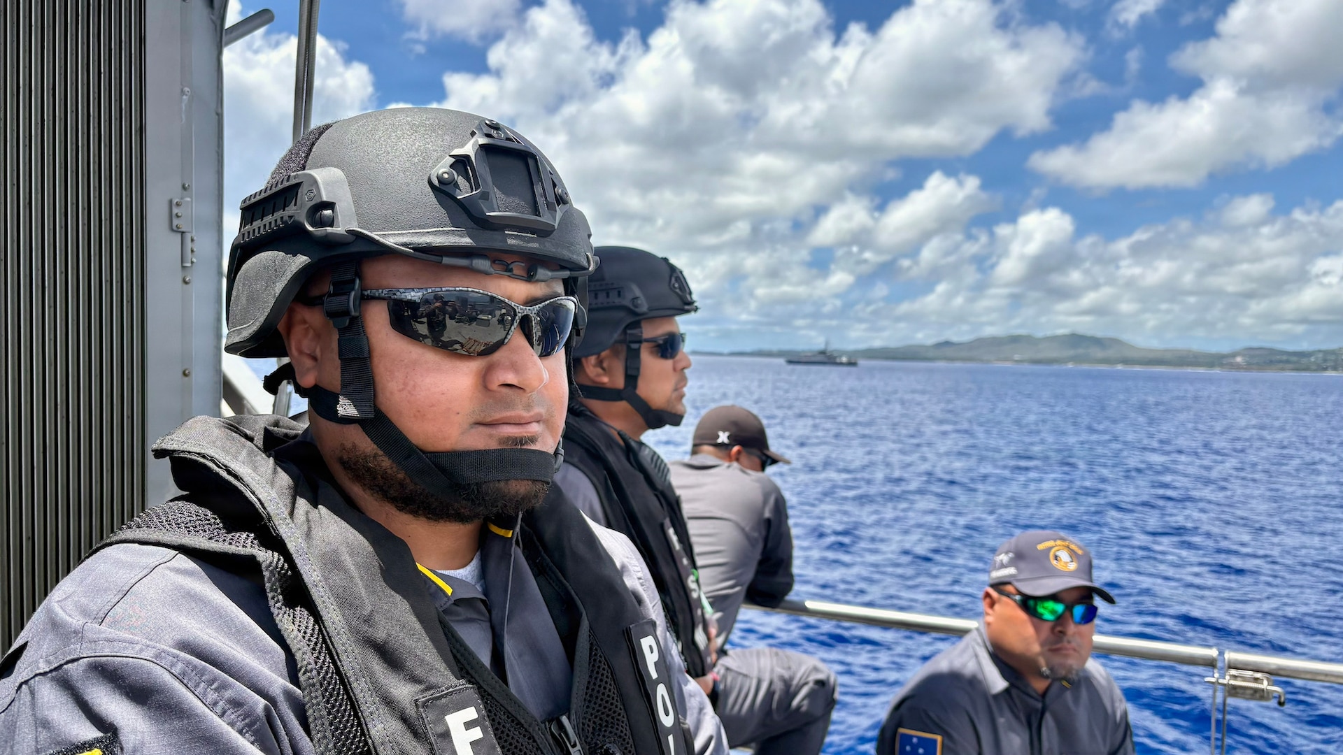 Partners from the Freely Associated States of Micronesia, the U.S. Coast Guard Forces Micronesia/Sector Guam, and Australian Maritime Security Advisers under the Pacific Maritime Security Program, concluded Operation Irensia 2026 on June 7, 2026, completing a 13-day multilateral maritime security exercise and law enforcement training program that brought together patrol boat crews from the Federated States of Micronesia, the Republic of Palau, and the Republic of the Marshall Islands in Apra Harbor, Guam.