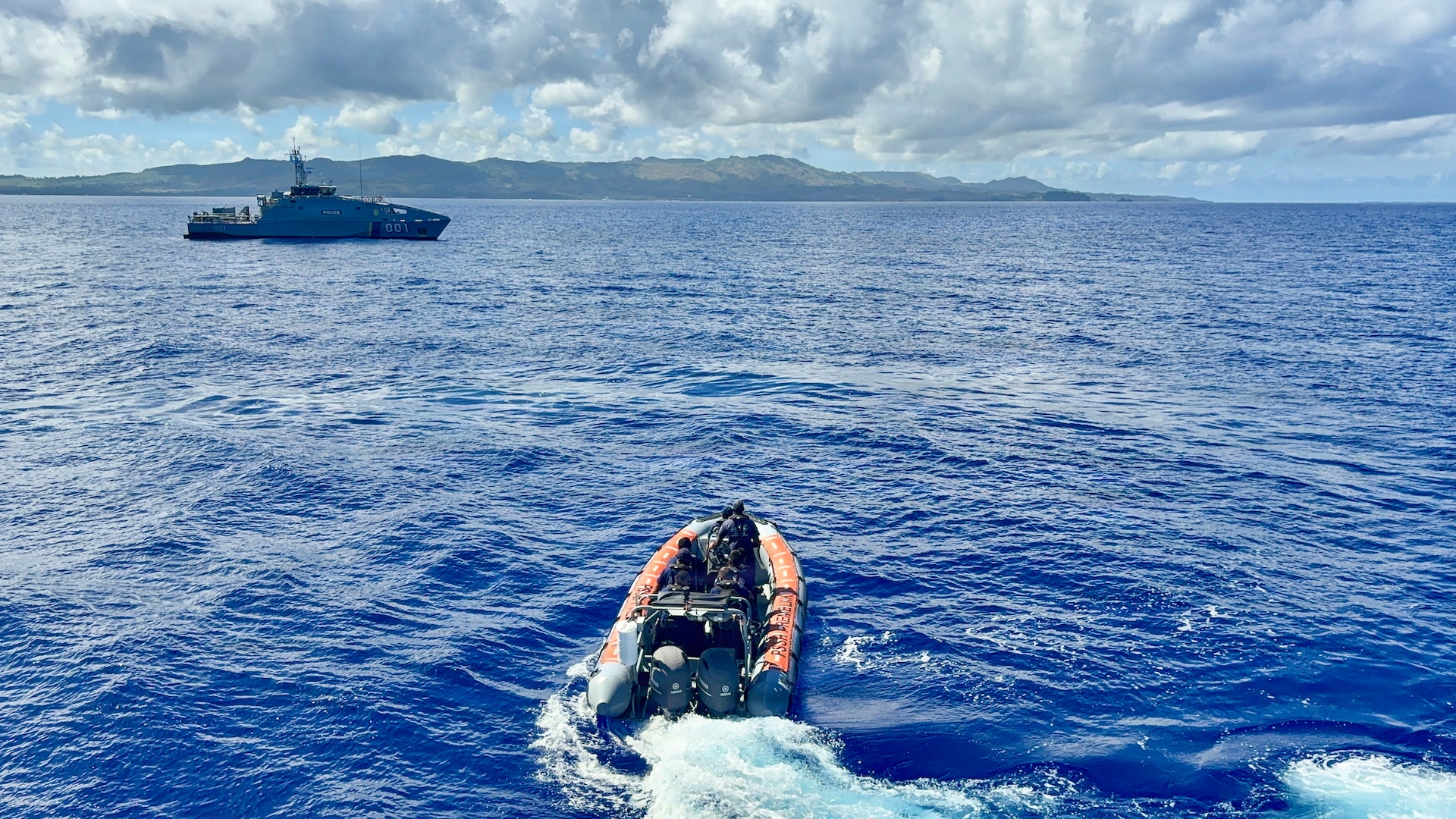 Partners from the Freely Associated States of Micronesia, the U.S. Coast Guard Forces Micronesia/Sector Guam, and Australian Maritime Security Advisers under the Pacific Maritime Security Program, concluded Operation Irensia 2026 on June 7, 2026, completing a 13-day multilateral maritime security exercise and law enforcement training program that brought together patrol boat crews from the Federated States of Micronesia, the Republic of Palau, and the Republic of the Marshall Islands in Apra Harbor, Guam.