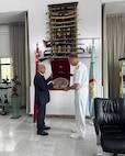 Adm. George M. Wikoff, commander of U.S. Naval Forces Africa (NAVAF), visited Tunisia June 8, underscoring the growing strength of the U.S.–Tunisia maritime security partnership in North Africa and the Mediterranean.