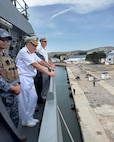 Adm. George M. Wikoff, commander of U.S. Naval Forces Africa (NAVAF), visited Tunisia June 8, underscoring the growing strength of the U.S.–Tunisia maritime security partnership in North Africa and the Mediterranean.