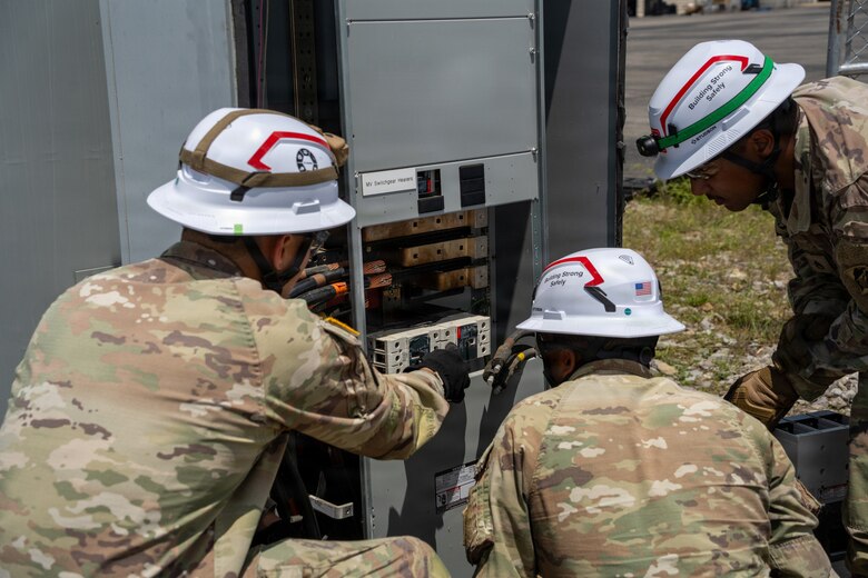 Teams from the 249th Engineer Battalion (Prime Power), Bravo Company completed a Circuit Breaker Relay Maintenance (CBRM) testing mission at Smithland Locks & Dam in Brookport, Illinois, May 28, 2026.