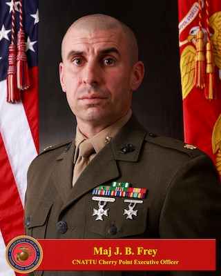 Portrait of Major Jason B. Frey