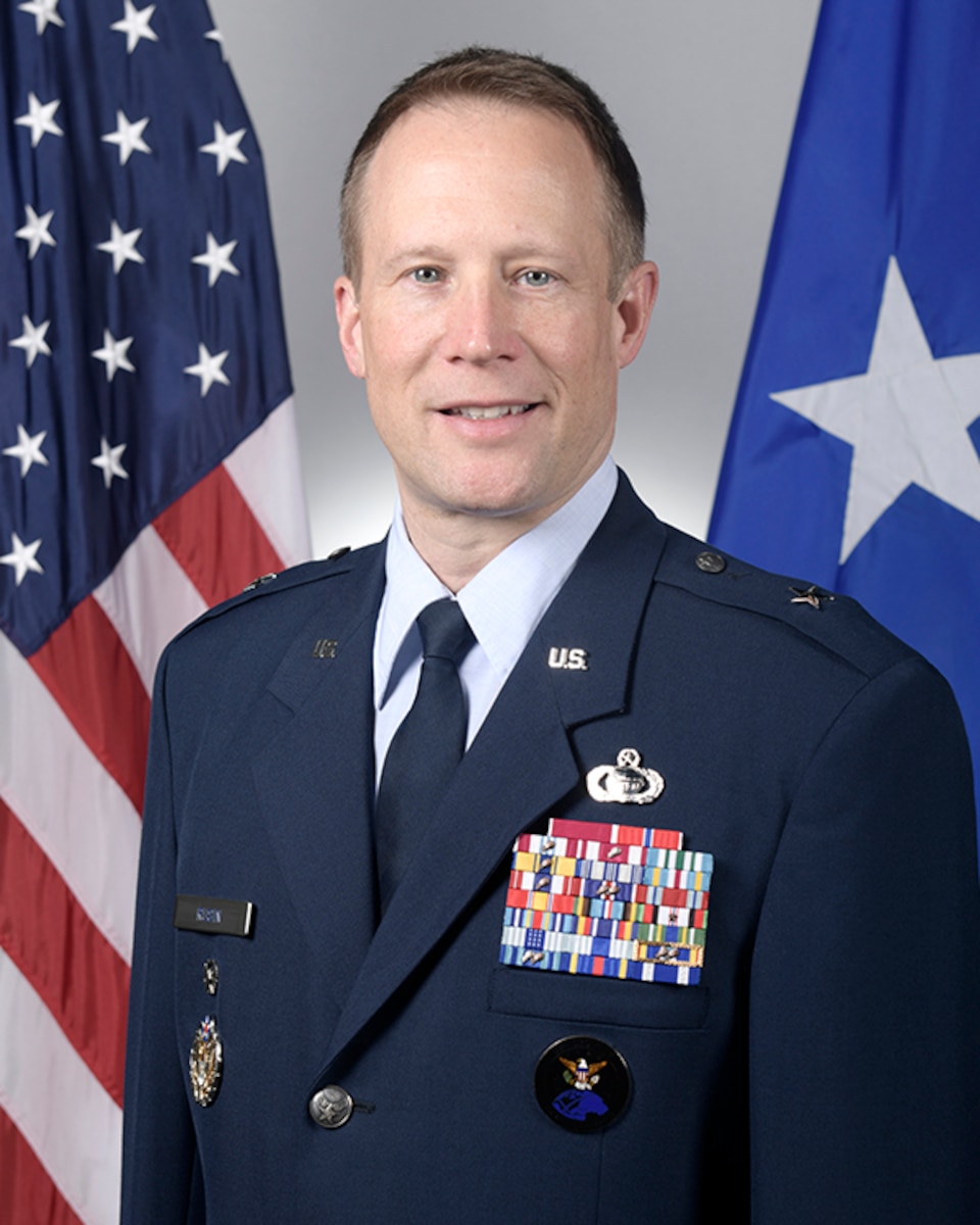 This is the official portrait of Brig. Gen. Nathan L. Rusin.