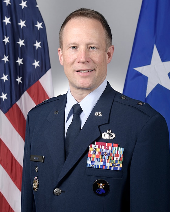 This is the official portrait of Brig. Gen. Nathan L. Rusin.