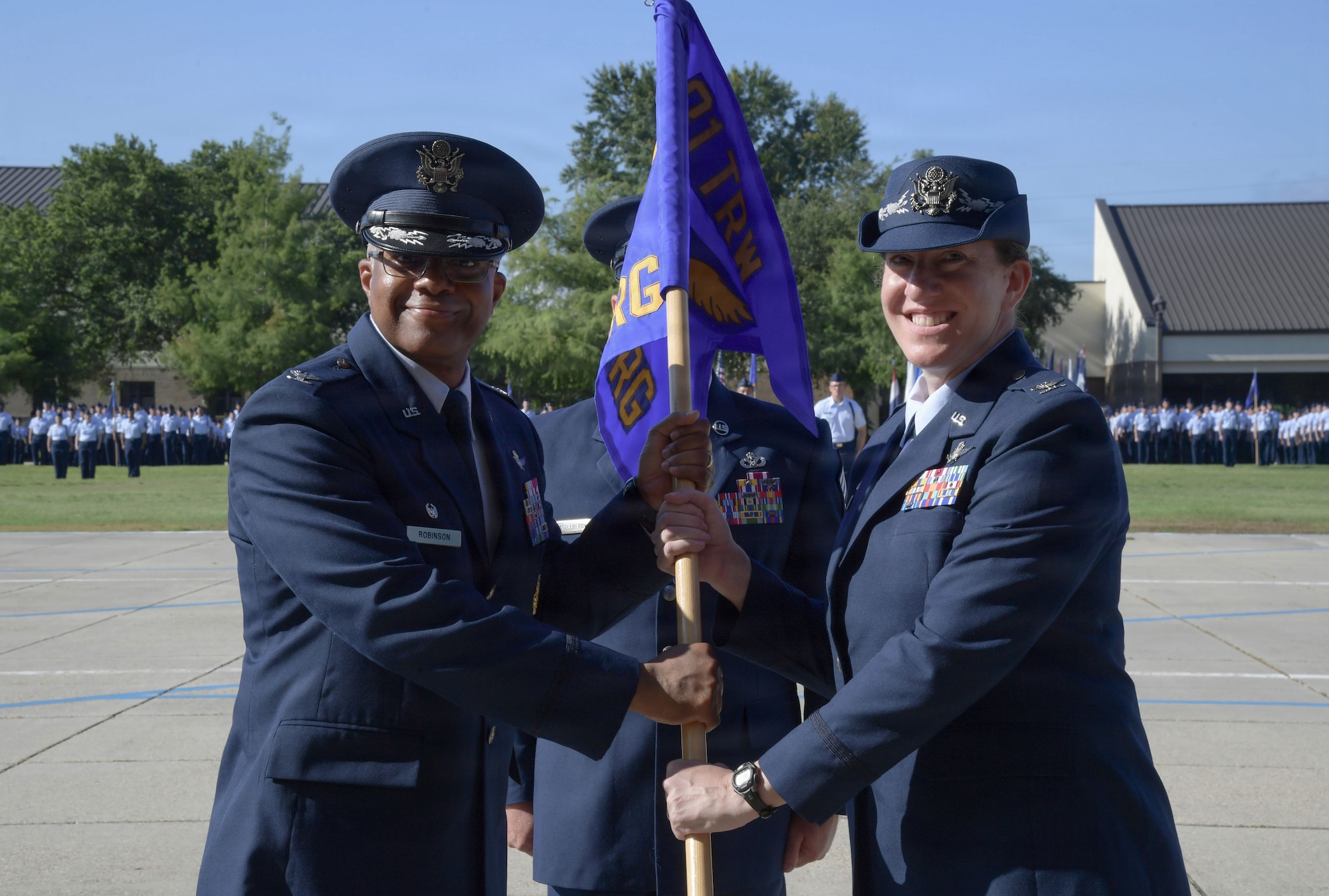 Change of Command Ceremony.
