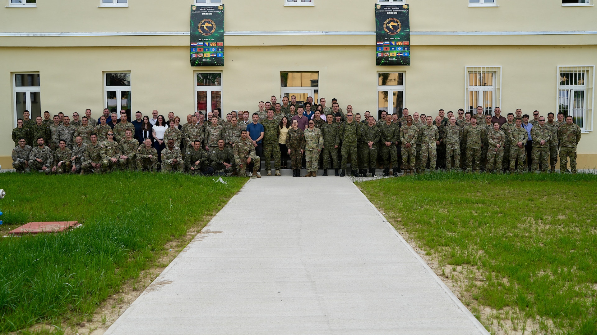 More than 100 cyber professionals from seven European nations and seven U.S. National Guard state partners participate in the largest regional cyber exercise in the Adriatic region at the Petar Zrinski Barracks, June 8, 2026.