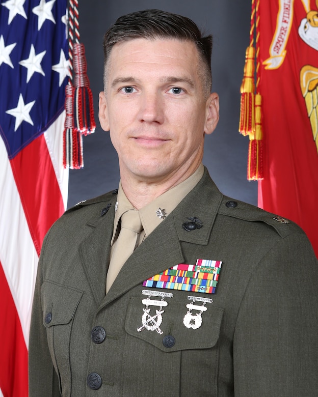 Lieutenant Colonel Schaub enlisted in the Marine Corps Reserve in 2005 from San Diego, California. Following recruit training, he served as an Electronic Countermeasures Technician assigned to Marine Aviation Logistics Squadron 41, Detachment A. While serving in the Reserve Component, he earned a Bachelor of Science degree from Embry-Riddle Aeronautical University.