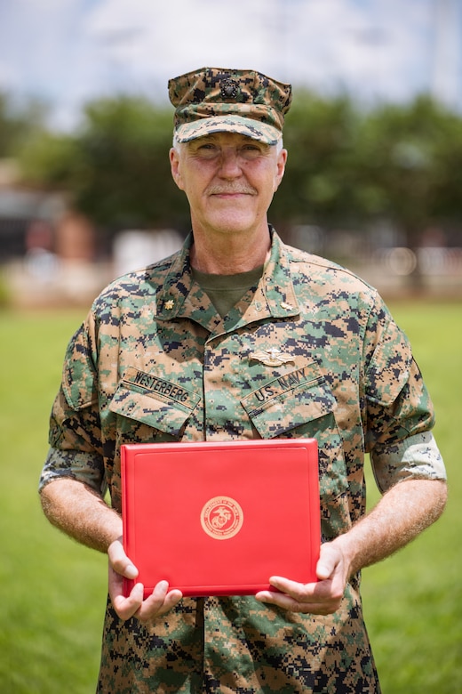 U.S. Sailor Earns Fleet Marine Forces Pin at the Age of 67 in New Orleans
