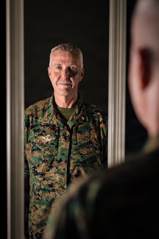 U.S. Sailor Earns Fleet Marine Forces Pin at the Age of 67 in New Orleans