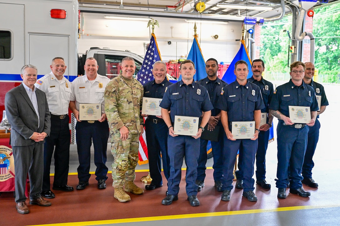 Responding without hesitation | DLA first responders save employee’s life