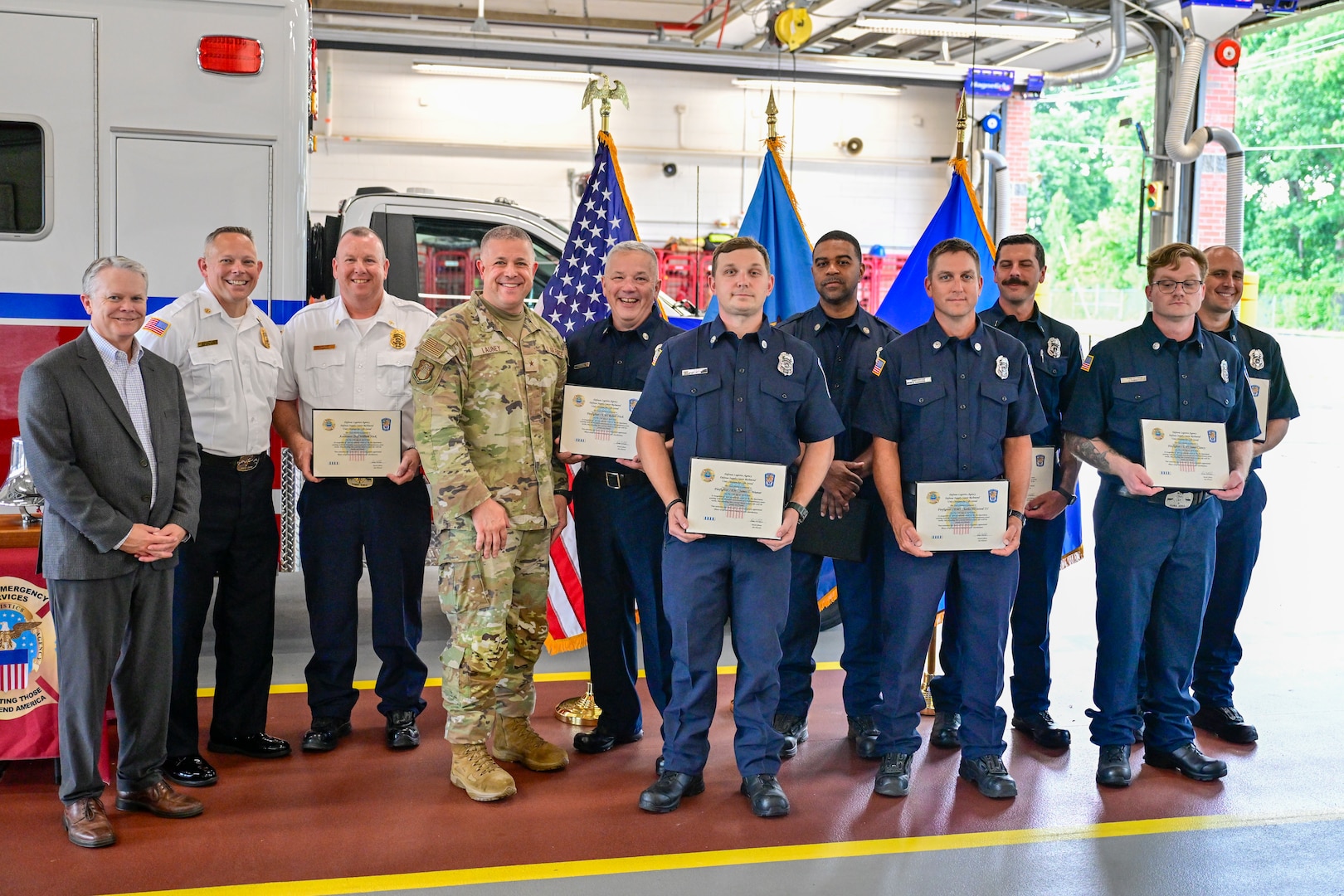 Responding without hesitation | DLA first responders save employee’s life