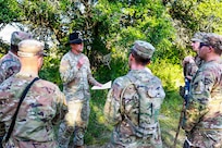 Soldiers of the 1st Squadron, 124th Cavalry Regiment, Texas Army National Guard, take part in the squadron's Spur Ride at Fort Hood, Texas, June 8-11, 2026.