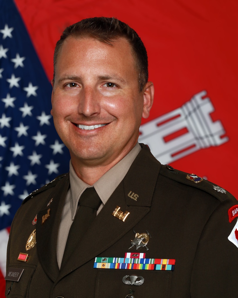 Lieutenant Colonel Matthew Weander Bio Photo