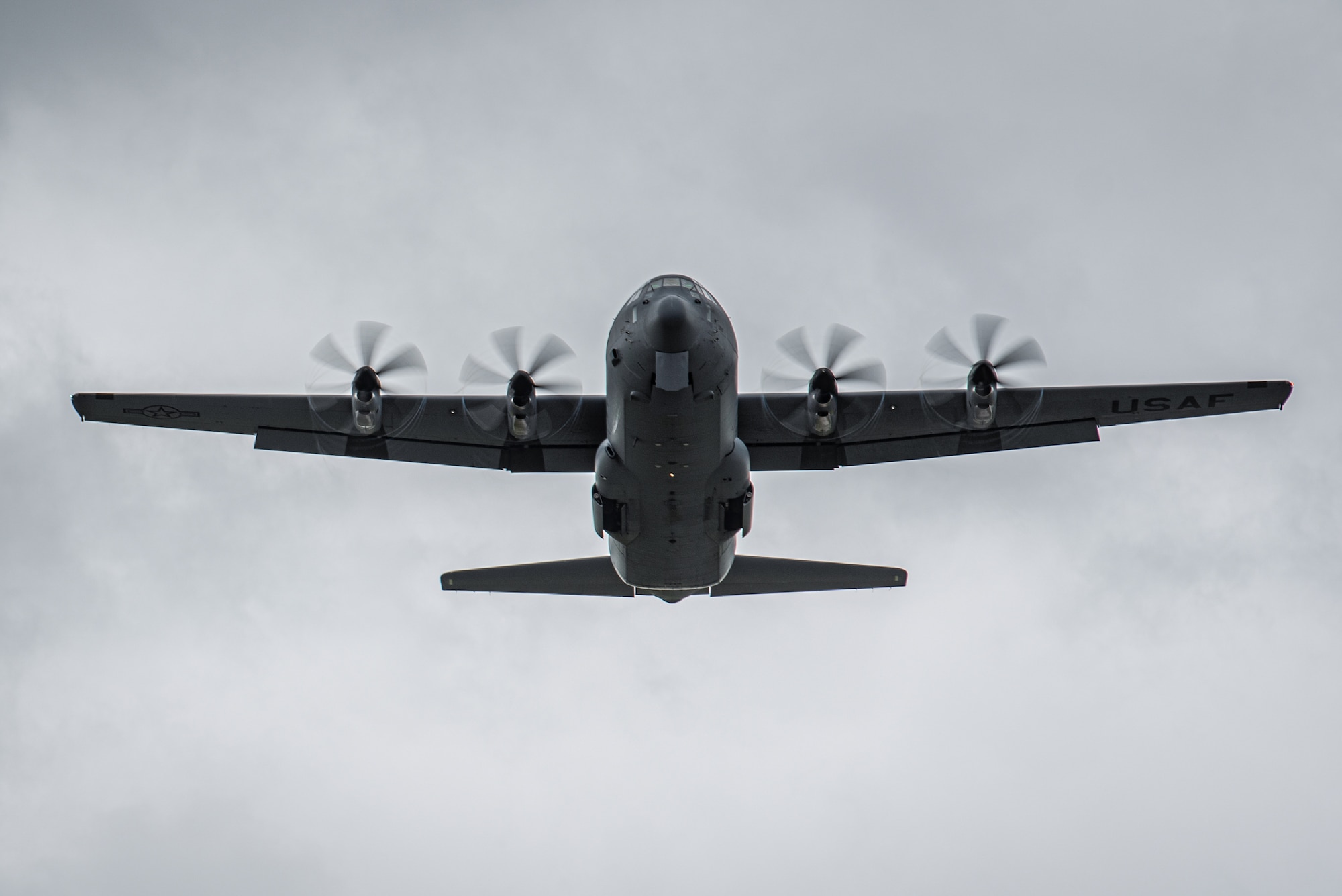 A U.S. Air Force C-130J Super Hercules aircraft assigned to the 123rd Airlift Wing, Kentucky Air National Guard, departs Karup Air Base, Denmark, June 8, 2026. The 123rd AW is providing tactical airlift support to NATO Allies throughout the month of June in support of Ramstein Flag 2026, an Allied Air Command large-scale, multi-location and joint operating area exercise, with 18 participating nations and more than 200 aircraft. (U.S. Air National Guard photo by Master Sgt. Joshua Horton)