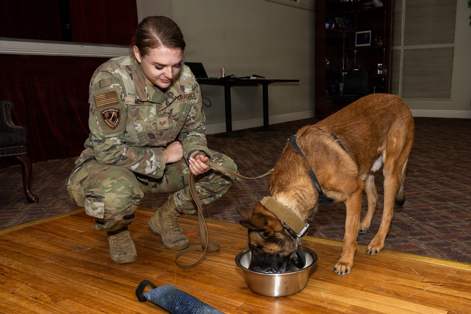 Military Working Dog Retirement Ceremony