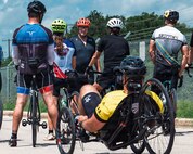 Team Army athletes gather during a cycling training session for the 2026 Warrior Games at Joint Base San Antonio, Texas, June 10, 2026.