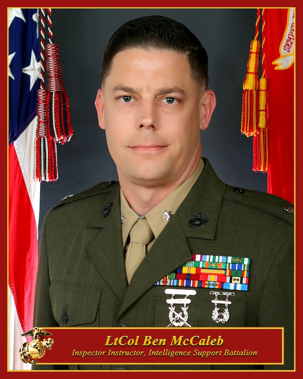 Lieutenant Colonel Ben E. McCaleb III, Inspector-Instructor,
Intelligence Support Battalion
