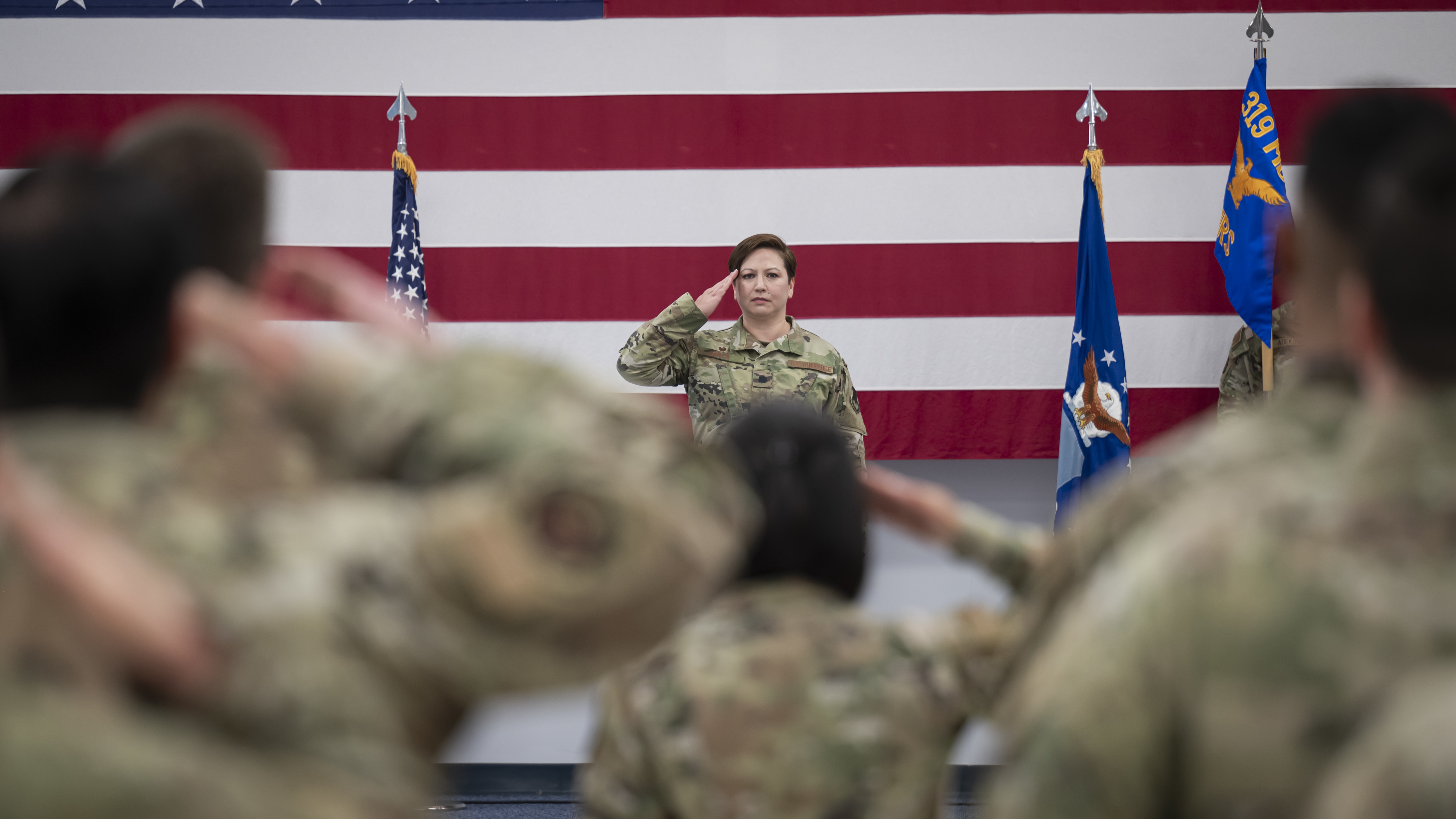 319th SFS Change of Command
