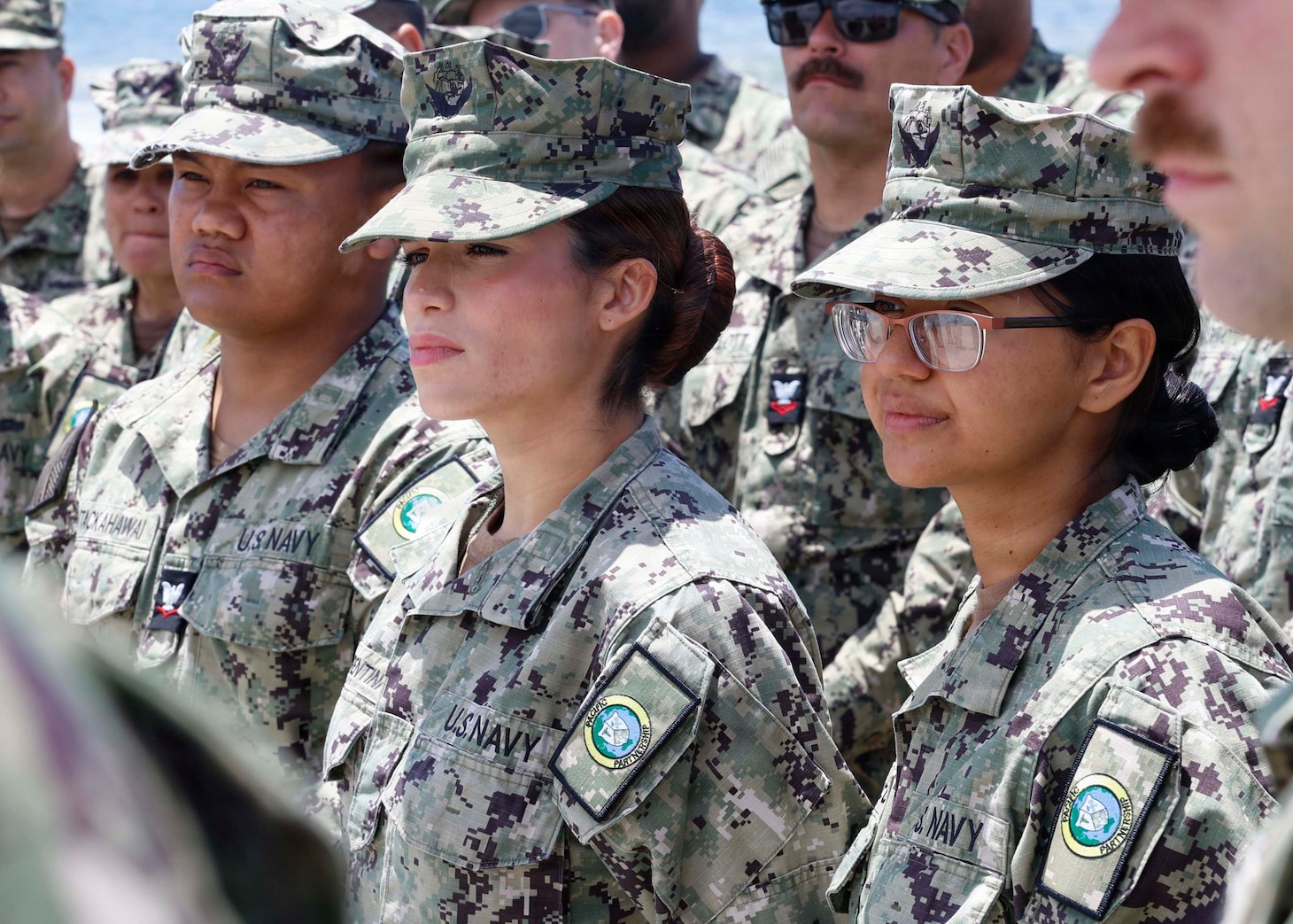 NAVAL AIR STATION NORTH ISLAND, Calif. (May 26, 2026) – Sailors assigned to Pacific Partnership 2026 attend an all-hands call to commemorate the start of the mission on Naval Air Station North Island, May 26, 2026.