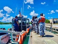 The U.S. Coast Guard and the Philippine Coast Guard completed a series of joint pre-exercise engagements in and around Guam from June 8–13, 2026, as the Philippine Coast Guard offshore patrol vessel BRP Gabriela Silang transited toward Hawai’i for its first-ever participation in the Rim of the Pacific exercise. (U.S. Coast Guard photo)