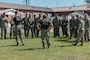 U.S. Marines with 2nd Network Battalion, Marine Corps Cyberspace Operations Group, Marine Corps Forces Cyberspace Command, listen to a safety brief during 2nd Network Battalion’s 5th birthday celebration at Marine Corps Base Camp Lejeune, North Carolina, June 4, 2026. 2nd Network Battalion was activated on June 3, 2021, to ensure the operation of a resilient network that enables mission execution in the face of persistent cyber threats. (U.S. Marine Corps photo by Cpl Daniela Chicas Torres)