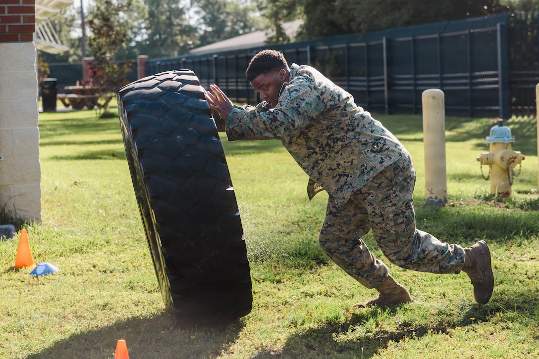 U.S. Marines with 2nd Network Battalion, Marine Corps Cyberspace Operations Group, Marine Corps Forces Cyberspace Command, participate in tug of war during 2nd Network Battalion’s 5th birthday celebration at Marine Corps Base Camp Lejeune, North Carolina, June 4, 2026. 2nd Network Battalion was activated on June 3, 2021, to ensure the operation of a resilient network that enables mission execution in the face of persistent cyber threats. (U.S. Marine Corps photo by Cpl. Daniela Chicas Torres)