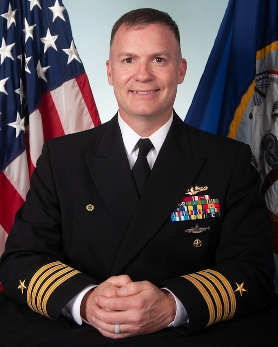 A portrait of CAPT G. Reed Koepp II.