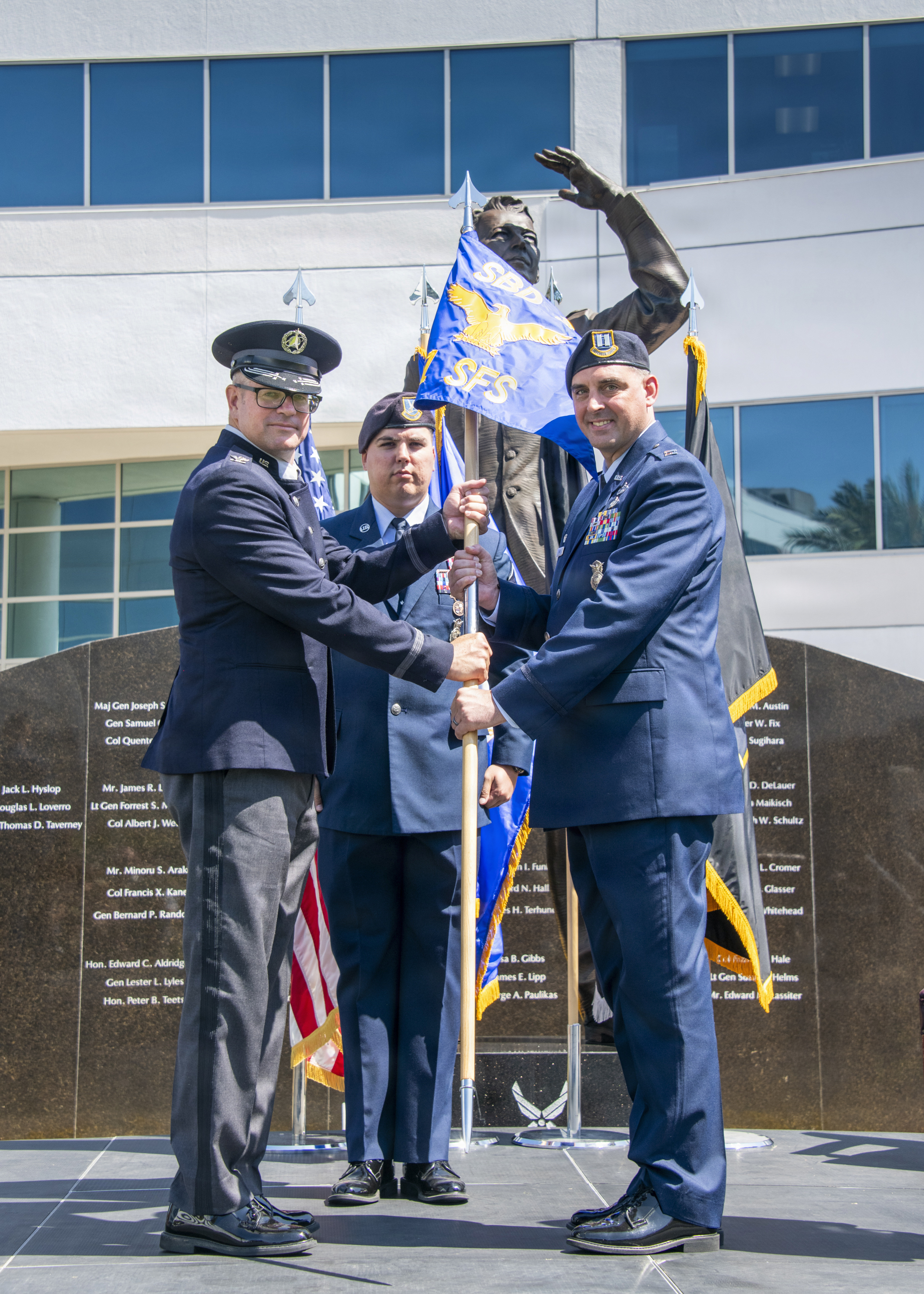 Baird assumes command of 61st Security Forces Squadron > Los Angeles ...