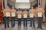 PORTSMOUTH, Va. (June 12, 2026) Corpsmen graduate from the Hospital Corpsman Residency Program (HMRP) at Naval Medical Center Portsmouth, June 12, 2026. NMRTC Portsmouth is the premier readiness and training platform that provides superior medical training for military medical service members at NMCP, the U.S. military’s oldest, continuously operating military hospital since 1830. (U.S. Navy photo by Mass Communication Specialist 1st Class Michael Botts)