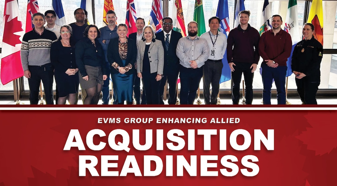 Group photo of Cost and Pricing team who conducted a strategy and training event with Canada.