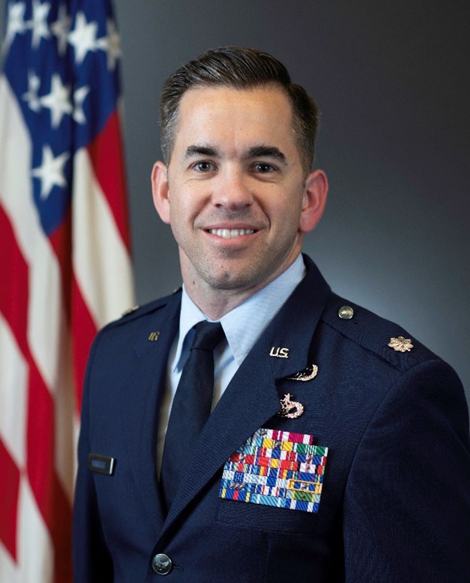 Commander of the 361st Recruiting Squadron, headquartered at Joint Base Lewis-McChord, Washington.