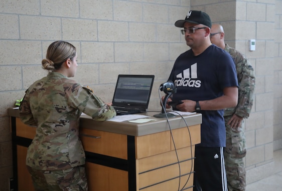 Army Reserve Soldiers strengthen accountability through Tactical Personnel System during Operation Sentinel Justice